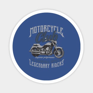 Motorcycle Club Legendary Riders Mega Magnet